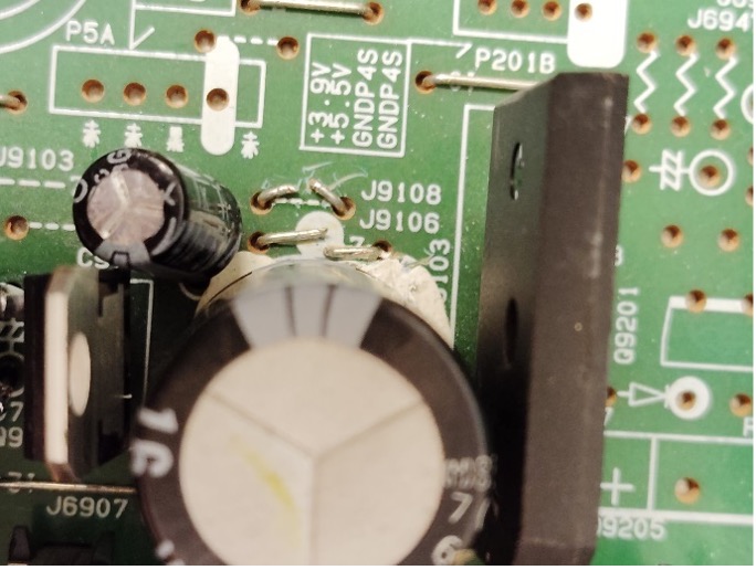 Close-up of a circuit board
